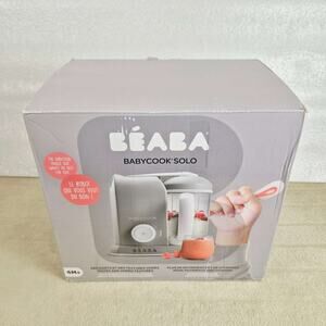 BEABA Babycook Solo 4-in-1 Baby Food Maker Gray 4.5 cups